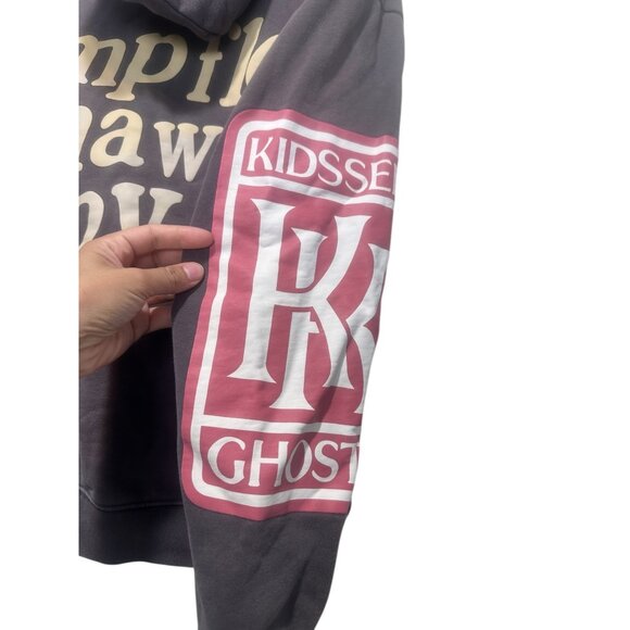 Lucky Me I See Ghosts Hoodie Kanye West x Kid Cudi Camp Flow Gnaw Medium Black - Picture 7 of 10